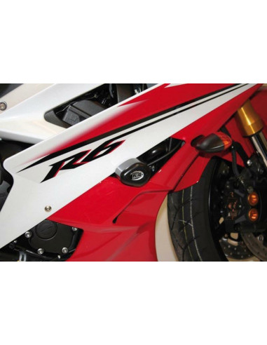 R&G RACING Upper Aero Pads Black Yamaha