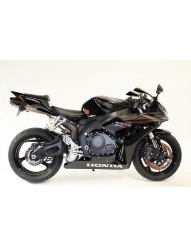 Tampons de protection R&G RACING Aero noir Honda CBR1000RR Fireblade