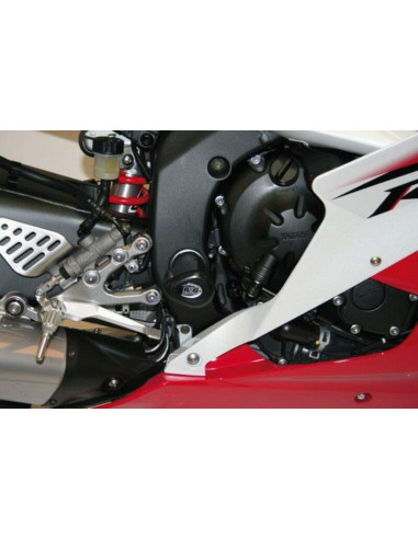 R&G RACING Lower Aero Crash Pads Black Yamaha YZF-R6