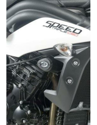 R&G RACING Aero Crash Pads Black Triumph Speed Triple 1050/R / Speed 94/R