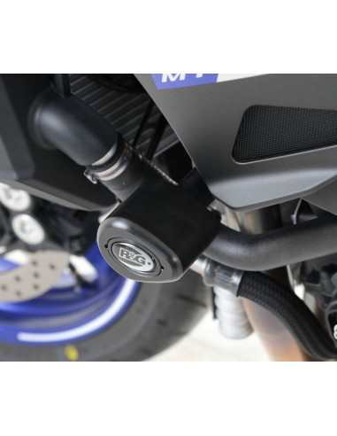 Tampons de protection R&G RACING Aero noir Yamaha MT-10