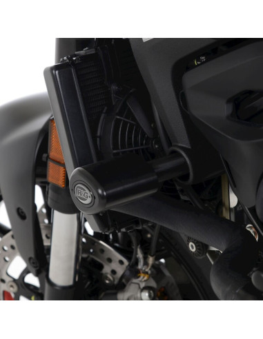 R&G RACING Aero Crash Pads - Black Ducati Monster 950