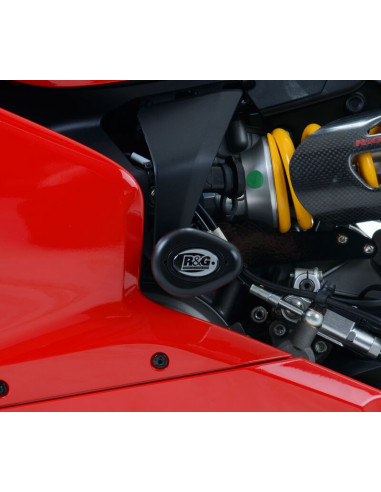 R&G RACING Aero Crash Protectors Black Ducati