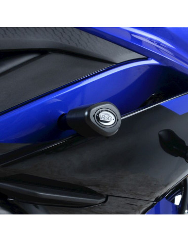 Tampons de protection R&G RACING Aero noir Yamaha YZF-R3