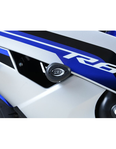 R&G RACING Aero Crash Pads White Yamaha YZF-R6