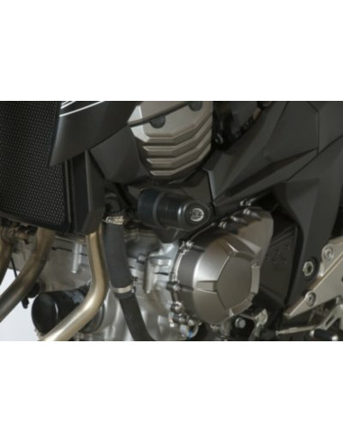 Tampons de protection R&G RACING Aero noir Kawasaki Z800