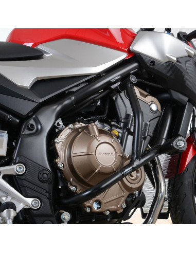 R&G RACING Side Protections Black Honda CB500