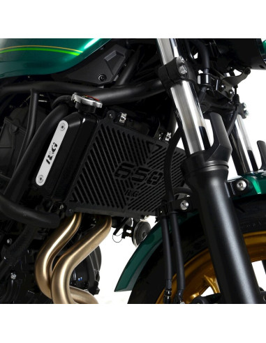 R&G RACING engraved radiator cover - Kawasaki Ninja 650/Z650/RS