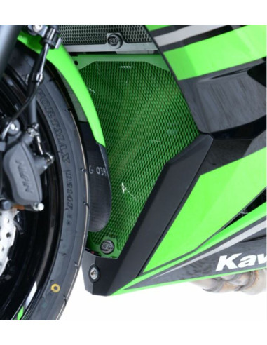 R&G Racing Aluminium Headpipe grille - Kawasaki