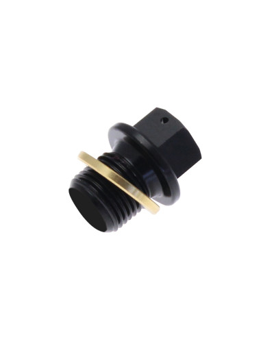 TECNIUM Oil Drain Plug - Aluminium Black M10x1,5x14