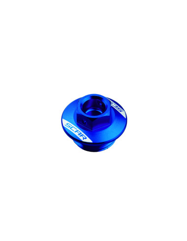 SCAR Oil Filler Plug Blue Kawasaki
