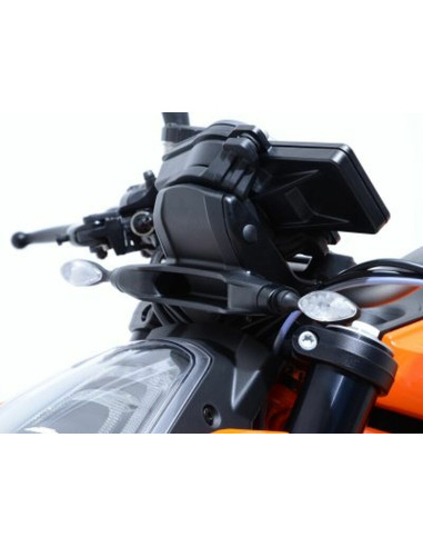 R&G RACING Front Indicator Adapters Black KTM 790/1290
