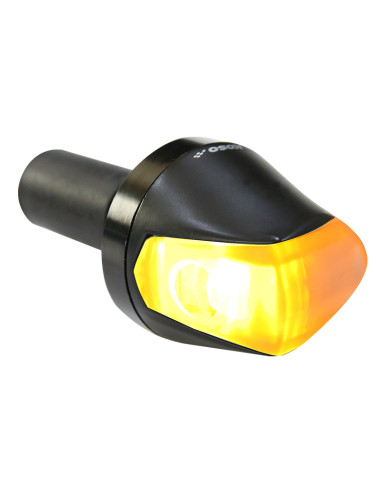 KOSO Knight Indicator LED Matte Black/Smoked Universal by unit