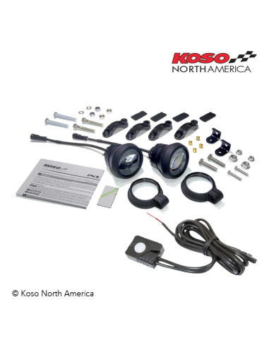KOSO LED Anti-Fog Light Kit Aurora