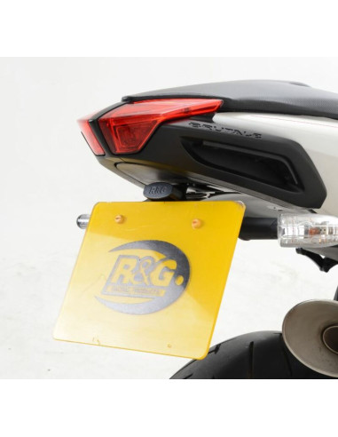 R&G RACING Black License Plate Holder MV Agusta Brutale 1090