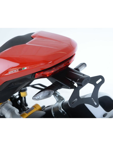 R&G RACING Licence Plate Holder Black Ducati