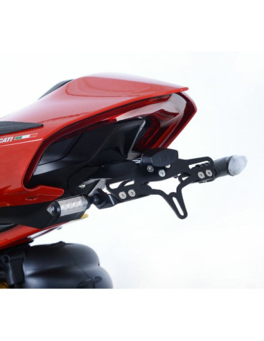 Support de plaque R&G RACING noir Ducati Panigale V4
