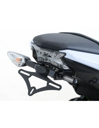 R&G RACING License Plate Holder Black Kawasaki Z650