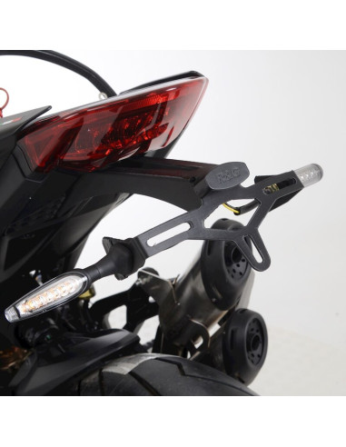 R&G RACING Licence Plate Holder - Black Ducati Monster 950