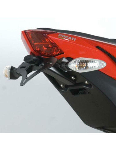 R&G RACING Licence Plate Holder Black Ducati Streetfighter 848