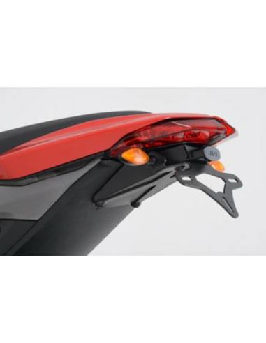 R&G RACING Licence Plate Holder Black Ducati Hypermotard 821/939