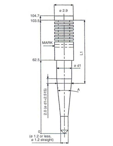KEIHIN FCR 35-41mm Jet Needle - N427-0CGMM