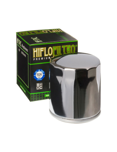 HIFLOFILTRO Oil Filter Chrome - HF174C