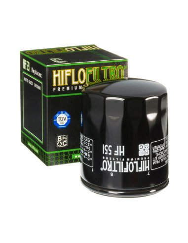 HIFLOFILTRO Oil Filter - HF551 Moto Guzzi