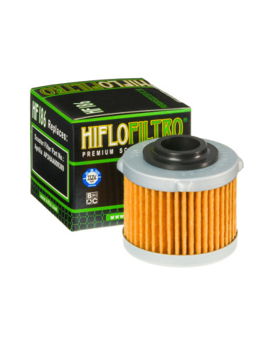 HIFLOFILTRO Oil Filter - HF186 Aprilia Scarabeo