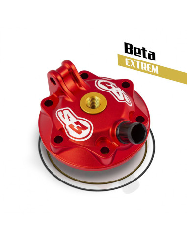 S3 Extreme Enduro Cylinder Head & Insert Kit Low Compression - Red Beta RR250