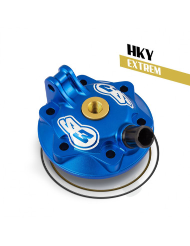 S3 Extreme Enduro Cylinder Head & Insert Kit Low Compression Blue Husqvarna/Husaberg