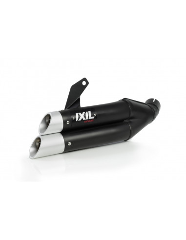 IXIL Hyperlow Full Exhaust System Stainless Steel Black / Aluminium Polished - Yamaha XSR 700