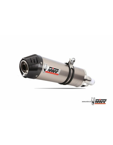 MIVV Oval Full Exhaust System - Yamaha Tracer 900