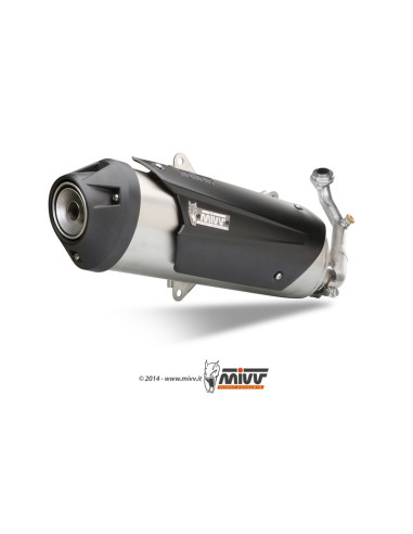 MIVV Urban Full Exhaust System - Suzuki AN 400 Burgman