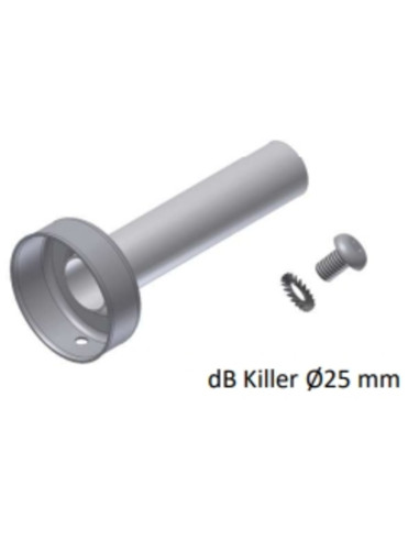 MIVV DB Killer for X-M1 Muffler Ø25 mm