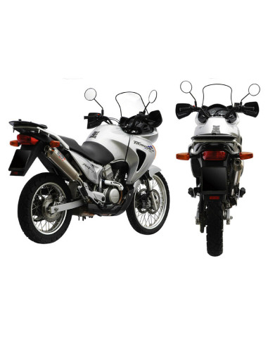 Silencieux MIVV Oval Classic inox Honda XL650V Transalp