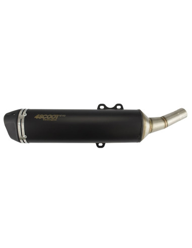 TECNIGAS 4Scoot Evo Black Silencer - Suzuki Burgman 125/150