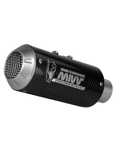 MIVV MK3 Universal Muffler Carbon - Right Side