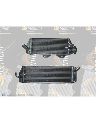 Radiateur gauche TECNIUM Oversize - Kawasaki KX450F