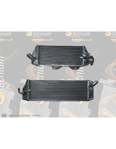 Radiateur droit TECNIUM Oversize - Kawasaki KX450F