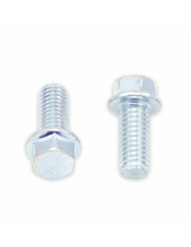 BOLT 8mm Hex Head Screw M6x1x14mm 10 pieces