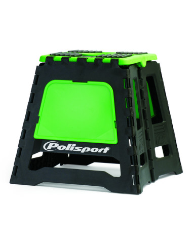 POLISPORT Foldable Bike Stand Green/Black