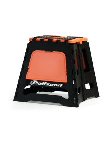 POLISPORT Foldable Bike Stand Orange/Black