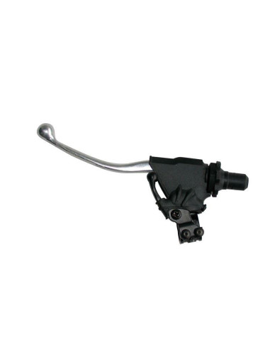 BIHR Clutch Lever + Perch w/ Hot Start Forged 4 Stroke Polished/Black Universal