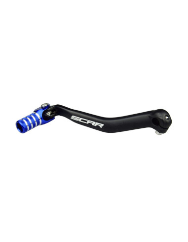 SCAR Shift Lever Matte Black/Blue Endpiece Yamaha YZ125