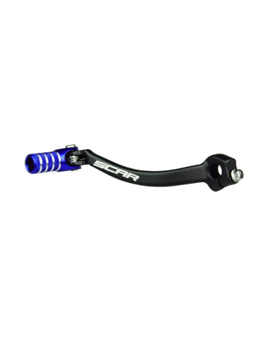 SCAR Gear Shift Lever Black with Blue Endpiece Yamaha YZ450F