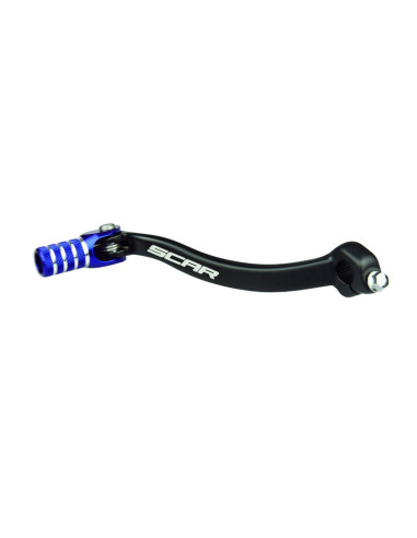 SCAR Gear Shift Lever Black with Blue Endpiece Yamaha YZ250/450F