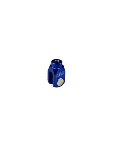 SCAR Rear Brake Clevis Alu Blue Yamaha