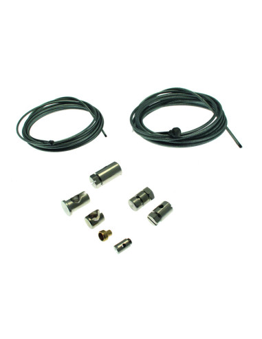 BIHR Gaz Throttle + Clutch Cable Repair Kit - Universal