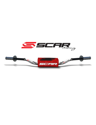 SCAR O² RC Handlebar - White